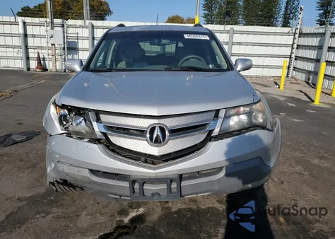 2009 Acura Mdx z USA, uszkodzony, nr VIN 2HNYD28249H528104